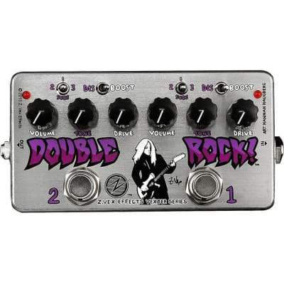 Zvex Double Rock Vexter Dual Distortion Pedal | Reverb