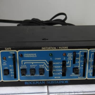 Rockman Sustainor and EQ and Rack Mounts (Vintage 80's Tom
