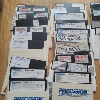 Emu Emulator II Sound Library Floppy Dis Floppy Disk 1988 | Reverb
