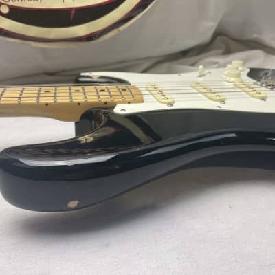 Fender American Vintage '56 Stratocaster Guitar 2016 - Black / Maple neck image 14