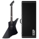 ESP James Hetfield Snakebyte Black Satin Electric Guitar + Hard Case B-Stock Made in Japan