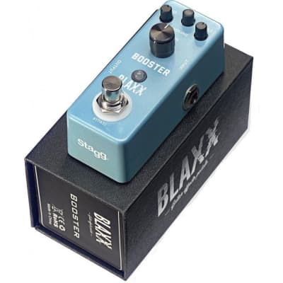 Blaxx by Stagg Model BX-BOOST Electric Guitar Boost Effect Pedal image 1