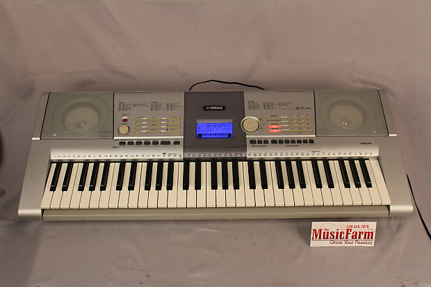 Used Yamaha PSR-295 Portatone 61-Key Touch-Sensitive Musical