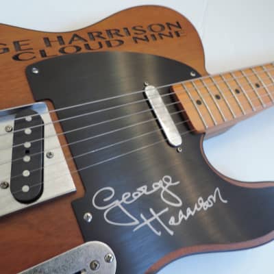 Fender Telecaster  George Harrison  Cloud Nine One of a Kind Hand Engraved DDCC Custom Guitar image 5