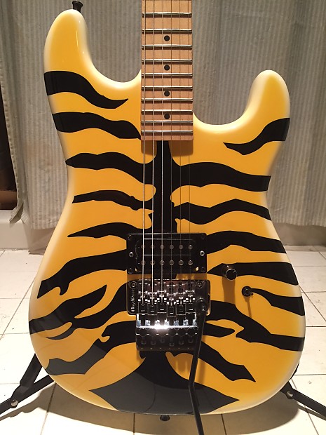 George lynch hot sale tiger guitar