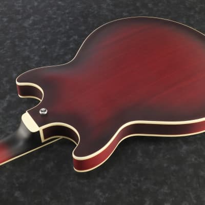 Ibanez AM53-SRF Artcore Hollowbody Guitar 6 String Sunset Red Flat, Limited Edition! image 2