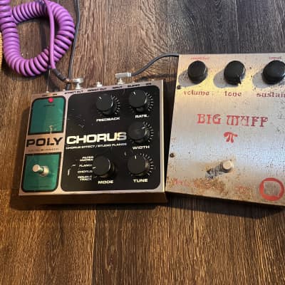 Electro-Harmonix Stereo Poly Chorus Analog Flange/Chorus Pedal