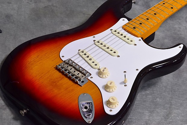 Fender Japan ST58-80TX 3 Tone Sunburst | Reverb