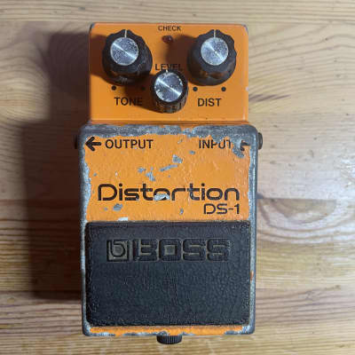 Boss DS-1 Distortion (Black Label) July 1983 - MIJ for sale