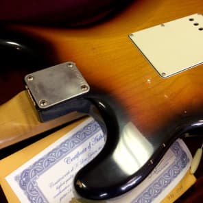 K-Line Springfield Stratocaster 2016 3-Tone Burst image 7