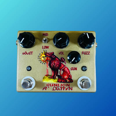 Analogman Sun Lion Fuzz Booster Pedal | Reverb