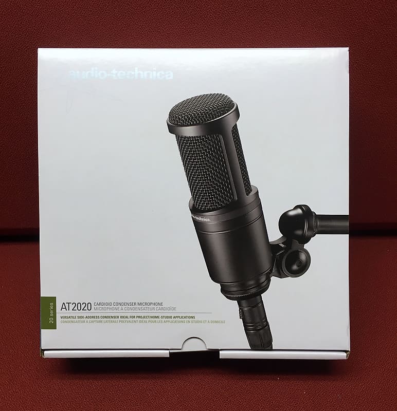 Audio-Technica AT2020 Large Diaphragm Cardioid Condenser | Reverb