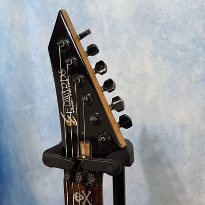 Edwards ESP E-AS-105SM Black Crying Star Anchang Made in Japan image 4