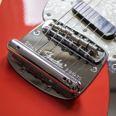 🇯🇵 Fender Mustang Reissue Competition MIJ Japan Fiesta Red 2007-2010 MG-73 CO FRD image 7