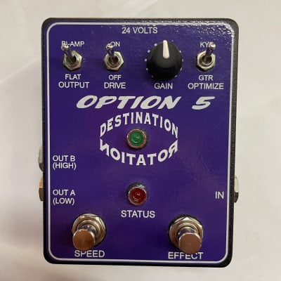 Reverb.com listing, price, conditions, and images for option-5-destination-rotation