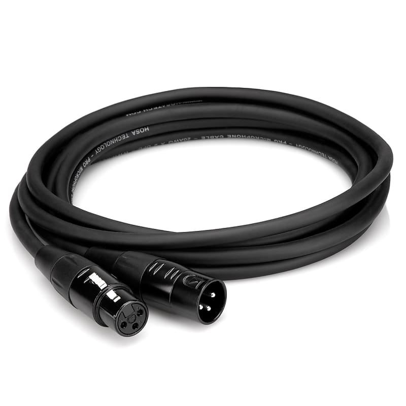Hosa HMIC-005 Pro XLR Microphone Cable, 5 Foot image 1
