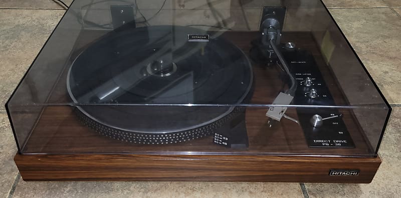 Hitachi PS-38 70s - Woodgrain  			