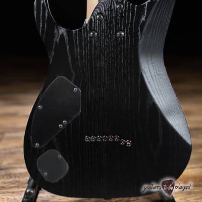 Ibanez RG5328 Prestige 8-String Ash Guitar w/ Case – Lightning Through A Dark image 7