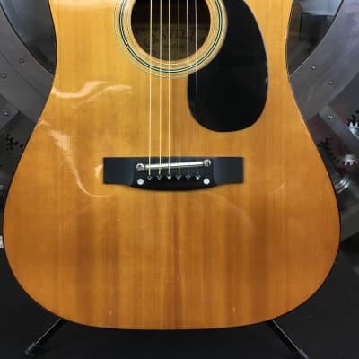 Castilla Vintage Acoustic Guitar w/ Chipboard Case image 5