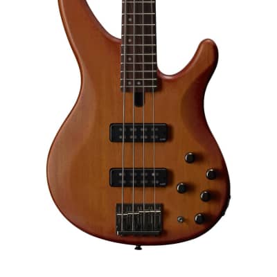 Yamaha TRBX504-TBN 4-String Bass Transparent Brown w/ Rosewood Fretboard image 3
