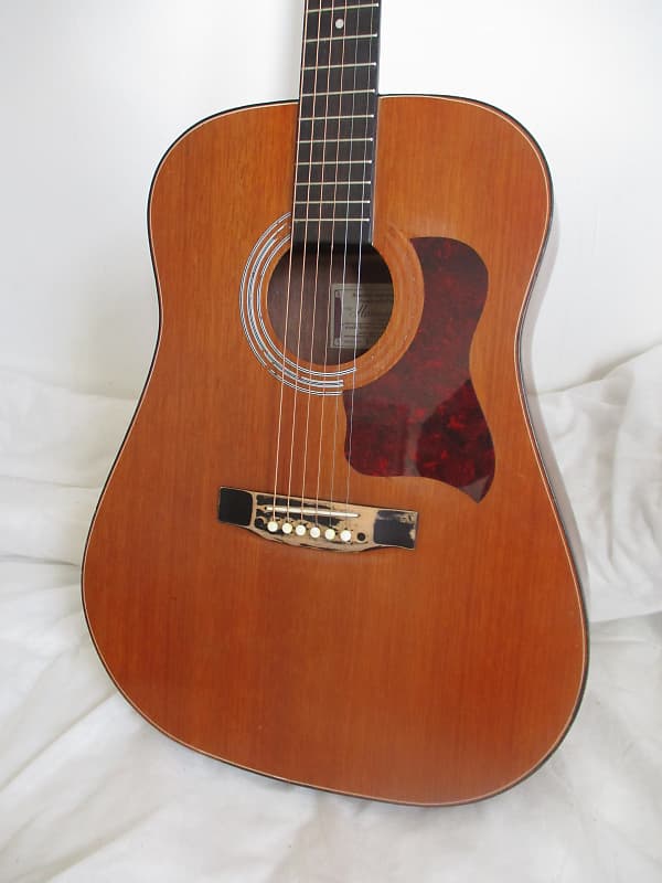 Harmony H630 1982 cedar vintage long scale acoustic guitar Reverb