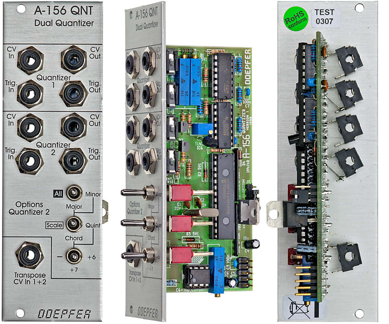 モジュラーシンセ Doepfer A-156V QNT Quantizer Doepfer A-156 Eurorack Dual Quantizer Module - Standard