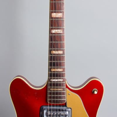 Fender  Coronado II Thinline Hollow Body Electric Guitar (1966), ser. #503080, original black tolex hard shell case. image 8
