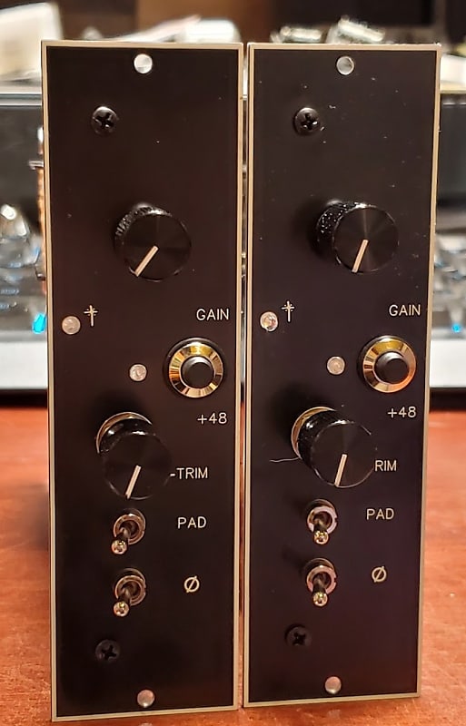 Custom 500 series Mic Pre Designed by Cdel Audio Reverb