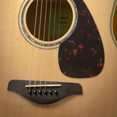Mint Yamaha FG840 Folk Guitar Natural image 4
