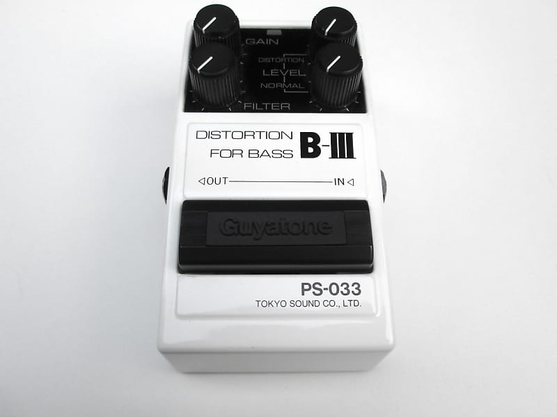 Vintage 80's Guyatone PS-033 B-III Bass Distortion & Preamp - Tokyo Sound  Co. Japan | Reverb