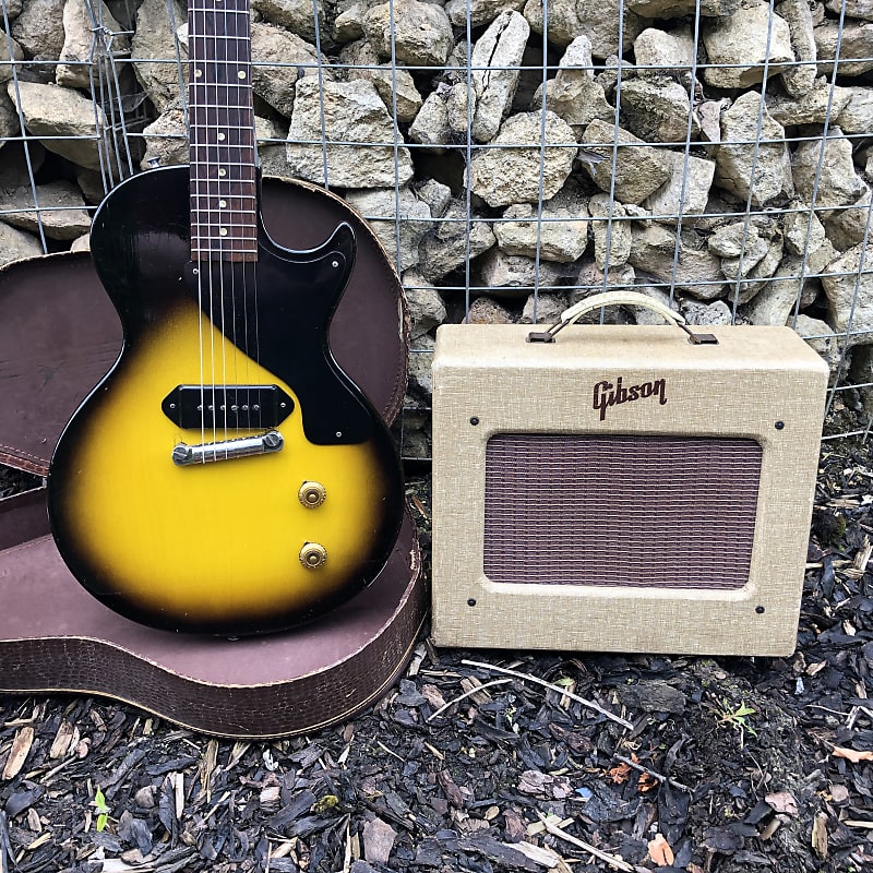 Gibson Les Paul Junior Guitar and Amplifier Set 1957 Reverb UK