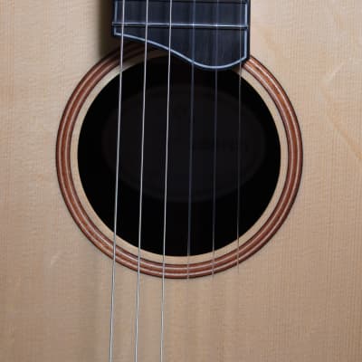 Hsienmo Crossover Classic Acoustic Nylon German Spruce Top + Indian Rosewood B&S Full Solid with hardcase image 16