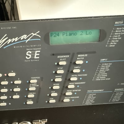 E-MU Systems EMAX SE HD 1987 - Black