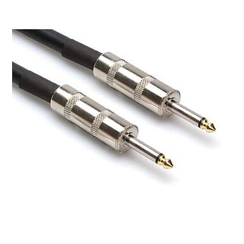 Hosa Technology 10' 1/4  Phone Male to 1/4  Phone Male Speaker Cable, 14 AWG, with 2 Conductors image 1