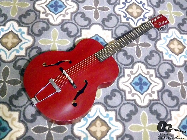 Kay/Harmony N-3 Player-Grade Archtop (1960s, Dakota Red) image 1