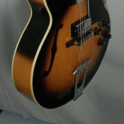 Gibson ES-175D Sunburst Hollow Body Electric Guitar with case vintage 1977 ES175D image 10