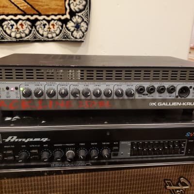 Ampeg SVT III Pro 450-Watt Hybrid Rackmount Bass Amp Head | Reverb