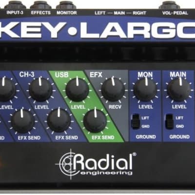 Radial Engineering Key Largo Stereo Keyboard Mixer image 2