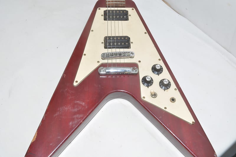 Greco Flying V H033-N30-2363 A786559 Electric Guitar Ref.No Greco Flying V H033-N30-2363 A786559 Electric Guitar Ref.No