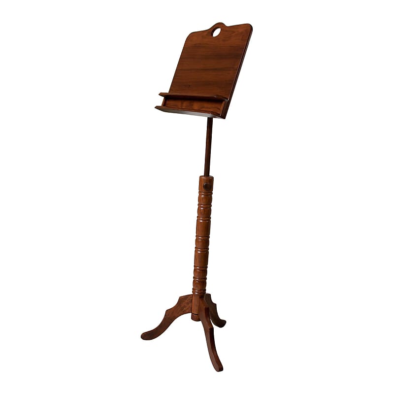 Roosebeck MSRBCE | 66" Single-Tray Colonial Music Stand with Dual Adjustable Shelves. New with Full Warranty! image 1