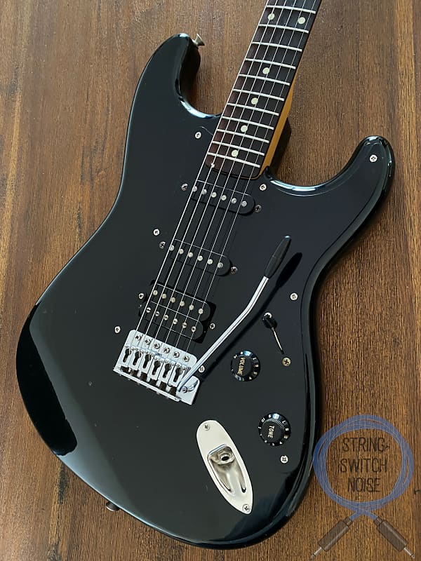 Fender Stratocaster, BOXER, Black, HSS, 1989 - | Reverb Australia