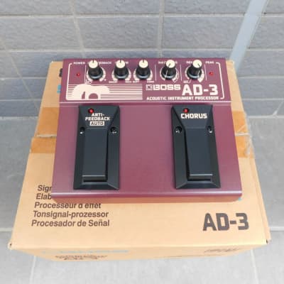 Reverb.com listing, price, conditions, and images for boss-ad-3-acoustic-instrument-processor