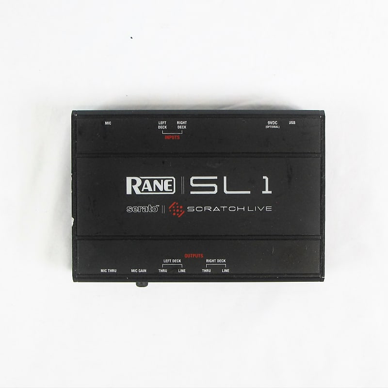 Rane SL1 Scratch USB DJ Interface Reverb