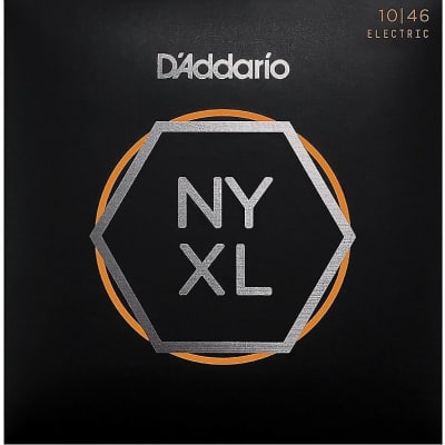 Daddario NYXL1046-3P Electric Guitar Strings .010-.046 3 Pack image 1