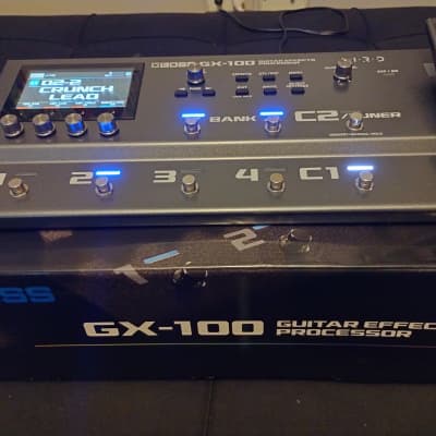 Boss GX-100 Guitar Effects Processor 2022 W Boss BT-DUAL Bluetooth