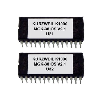 Kurzweil K1000 OS v 2.1 Latest version O.S Eprom Rom Update Upgrade Rom