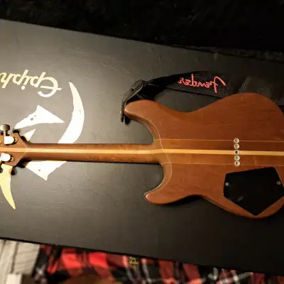 Luthier Hand Made Neck Thru Body 5 String Electric Mandolin GUITAR image 5