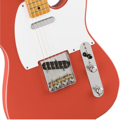 Fender Vintera '50s Telecaster Maple Fiesta Red image 6