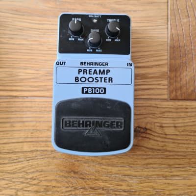 Reverb.com listing, price, conditions, and images for behringer-pb100-preamp-booster