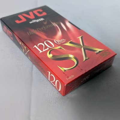 JVC High Performance SX 120 6hrs. VHS Video Tape - Brand New - Factory Sealed image 2